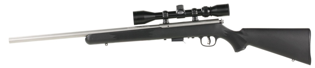 SAVAGE ARMS 93 FVSS XP 22MAG 21 SS BLK SYN 3-9X40 BUSHNE 2
