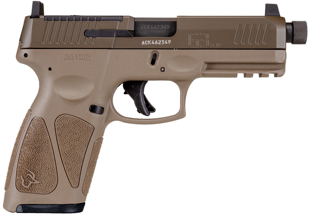 TAURUS G3 TACTICAL TORO 9MM 4 TB PATRIOT BRN 2 10RD 1