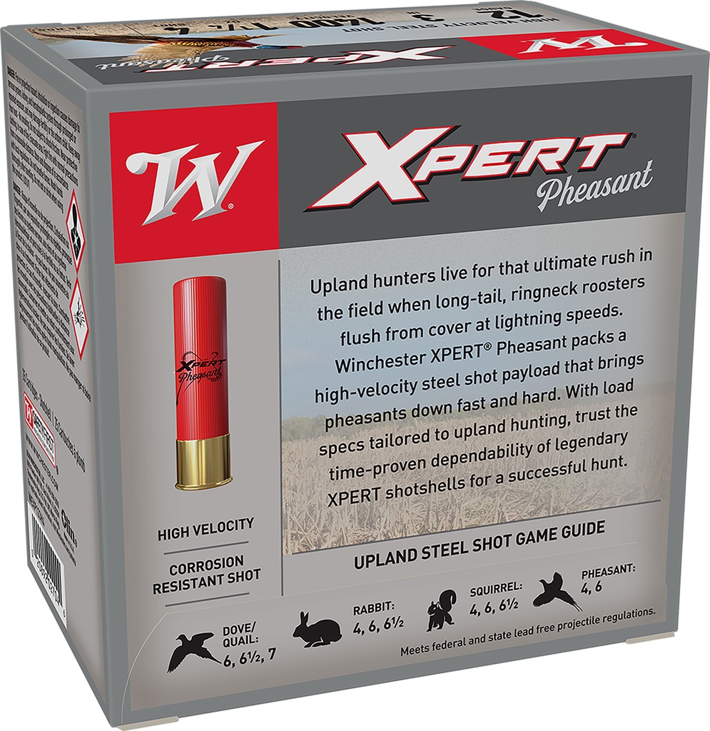WINCHESTER AMMO XPERT PHEASANT 12GA 3 1-1/4OZ #4 25/10 2
