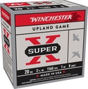 WINCHESTER AMMO SUPER-X UPLAND GAME 20GA 2.75 1OZ #8 25/10 1