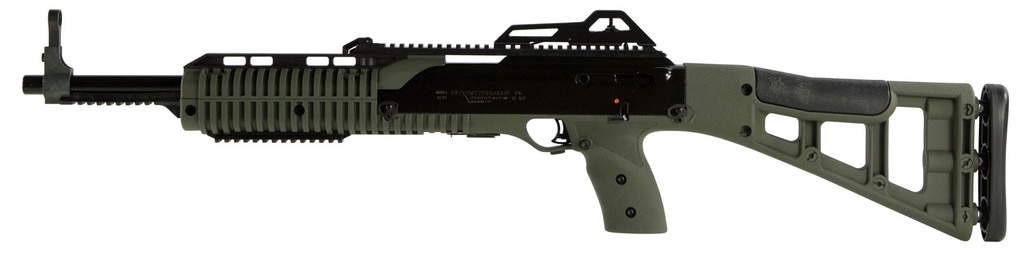 Hi-Point 4595TSOD 4595TS Carbine 45 ACP 17.50" 9+1 Black OD Green All Weather Molded Stock OD Green Polymer Grip Right Hand 2