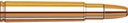 Hornady 82661 Dangerous Game  416Rigby 400gr DGX Bonded 20 Per Box/6 Case 2