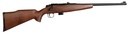 Crickett KSA20411 Model 722 Sporter Compact Youth 22 LR 7+1 16.25" Blued Barrel & Receiver, Fixed Front/Adjustable Rear Sights, Walnut Stock w/13.5" LOP, Rebounding Firing Pin Safety 1