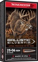 Winchester Ammo SBST2506A Ballistic Silvertip  25-06Rem 85gr Fragmenting Polymer Tip 20 Per Box/10 Case 1