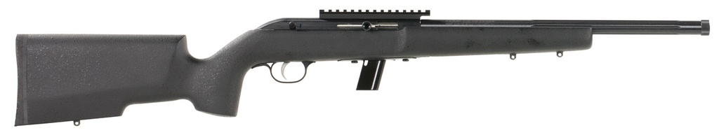 Savage Arms 45200 64 TRR-SR Full Size 22 LR 10+1 16.50" Matte Black Fluted Threaded Barrel, Matte Black Picatinny Rail Carbon Steel Receiver, Matte Black Fixed Wood Stock, Right Hand 1