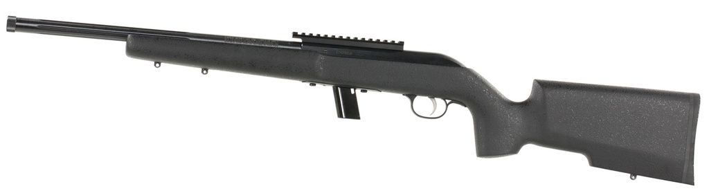 Savage Arms 45200 64 TRR-SR Full Size 22 LR 10+1 16.50" Matte Black Fluted Threaded Barrel, Matte Black Picatinny Rail Carbon Steel Receiver, Matte Black Fixed Wood Stock, Right Hand 2