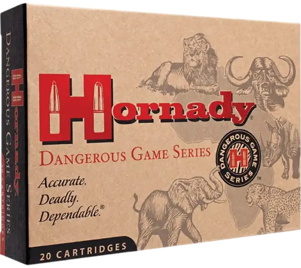 Hornady 8262 Dangerous Game  458Lott 500gr Dangerous Game Solid 20 Per Box/6 Case 2