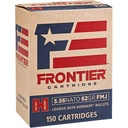 Frontier Cartridge FR2615 Military Grade Centerfire Rifle 5.56x45mmNATO 62gr Full Metal Jacket 150 Per Box/8 Case 1