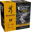 Browning Ammo B193411232 Wicked Wing XD  12Gauge 3" 1 1/4oz 2Shot 25 Per Box/10 Case 1
