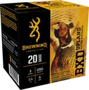 Browning Ammo B193512036 BXD Upland 20Gauge 3" 1 1/4oz 6Shot 25 Per Box/10 Case 1