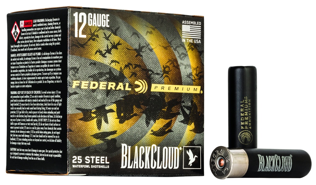 Federal PWBX134BBB Black Cloud FS 12Gauge 3.50" 1 1/2oz BBBShot 25 Per Box/10 Case 1