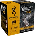 Browning Ammo B193412033 Wicked Wing XD  20Gauge 3" 1oz 3Shot 25 Per Box/10 Case 1