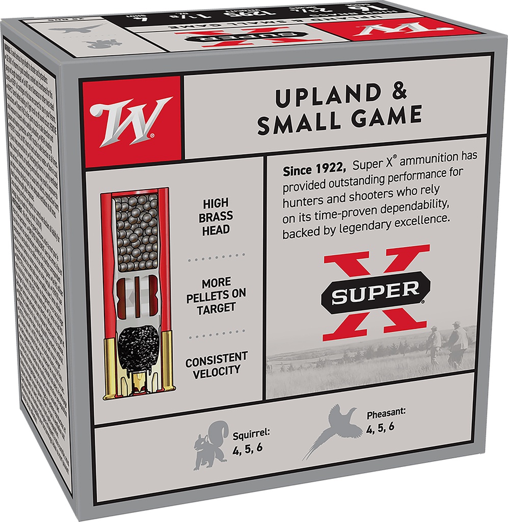 Winchester Ammo X16H4 Super X Heavy Game Load High Brass 16Gauge 2.75" 1 1/8oz 4Shot 25 Per Box/10 Case 2
