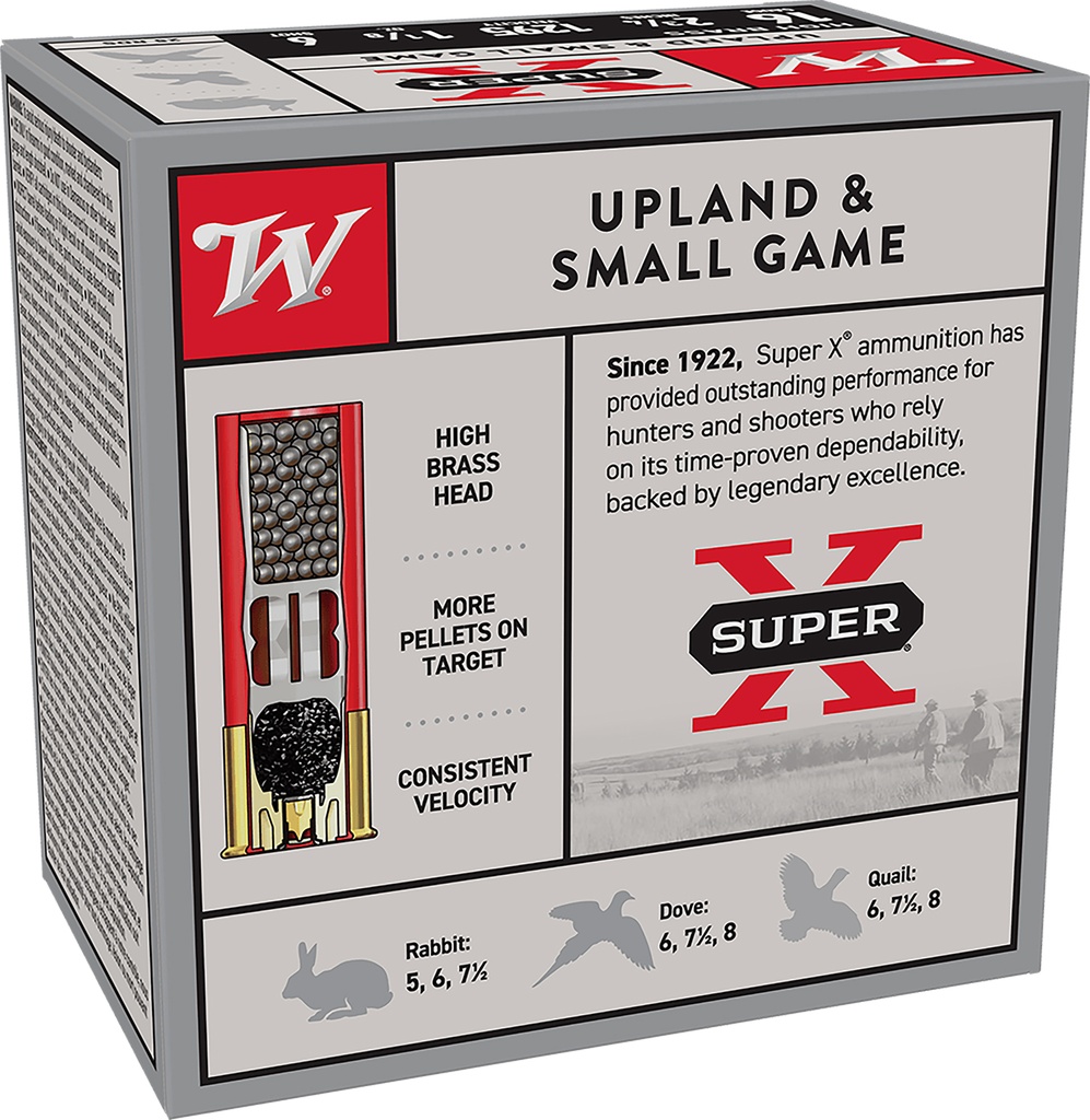 Winchester Ammo X16H6 Super X Heavy Game Load 16Gauge 2.75" 1 1/8oz 6Shot 25 Per Box/10 Case 2