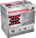 Winchester Ammo XU168 Super X Game Load 16Gauge 2.75" 1oz 8Shot 25 Per Box/10 Case 1