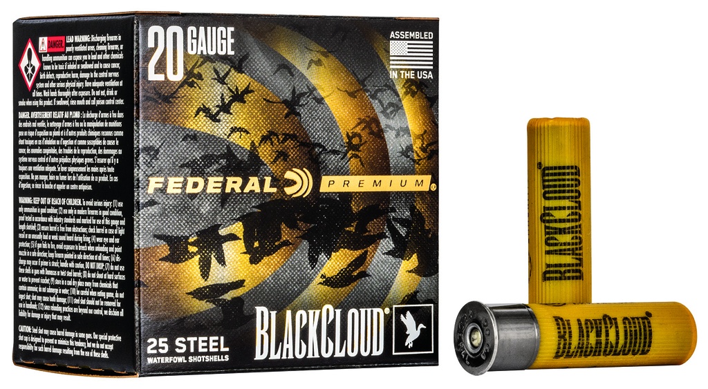 Federal PWBX2093 Black Cloud FS 20Gauge 3" 1oz 3Shot 25 Per Box/10 Case 1