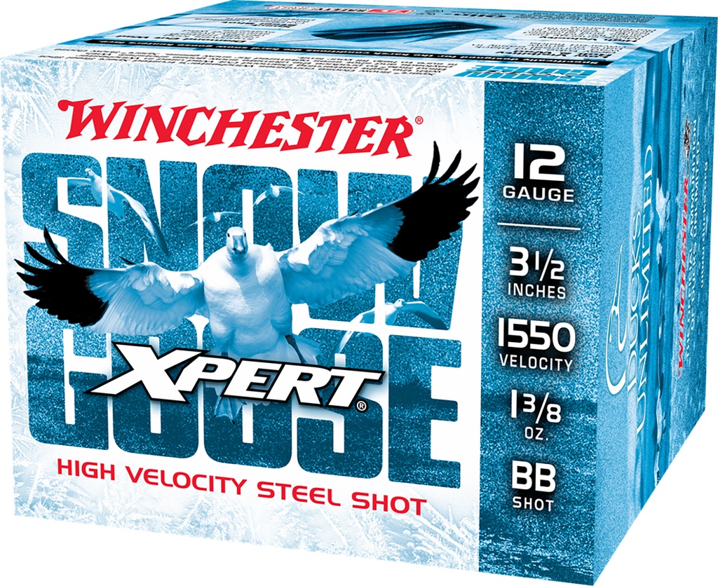 Winchester Ammo WXS12LBB Xpert Snow Goose High Velocity 12Gauge 3.50" 1 3/8oz BBShot 25 Per Box/10 Case 2