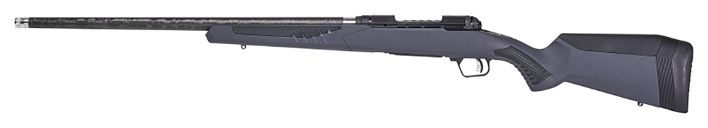Savage Arms 57578 110 UltraLite Full Size 6.5 Creedmoor 4+1 22" Carbon Fiber Threaded Barrel, Black Melonite Drilled & Tapped Stainless Steel Receiver, Adj AccuStock Gray Synthetic Stock, Right Hand 2