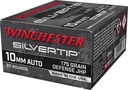 Winchester Ammo W10MMST Super X  10mmAuto 175gr Silvertip Jacket Hollow Point 20 Per Box/10 Case 2