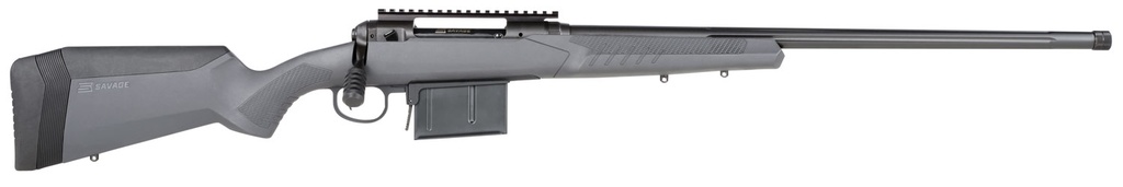 Savage Arms 57489 110 Tactical Full Size 300 Win Mag 5+1 24" Matte Black Heavy Threaded Barrel, Matte Black Picatinny Rail Carbon Steel Receiver, Adj AccuStock Matte Gray Synthetic Stock, Right Hand 1