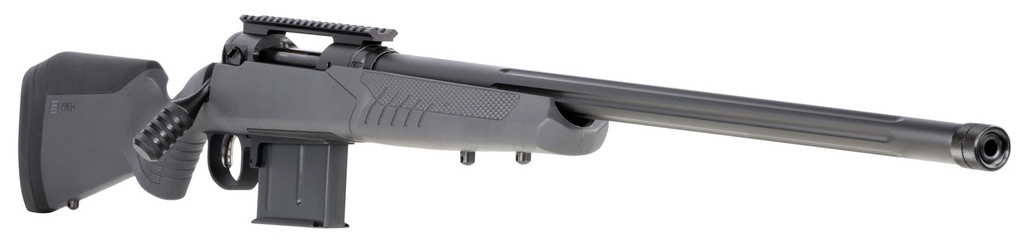 Savage Arms 57489 110 Tactical Full Size 300 Win Mag 5+1 24" Matte Black Heavy Threaded Barrel, Matte Black Picatinny Rail Carbon Steel Receiver, Adj AccuStock Matte Gray Synthetic Stock, Right Hand 3