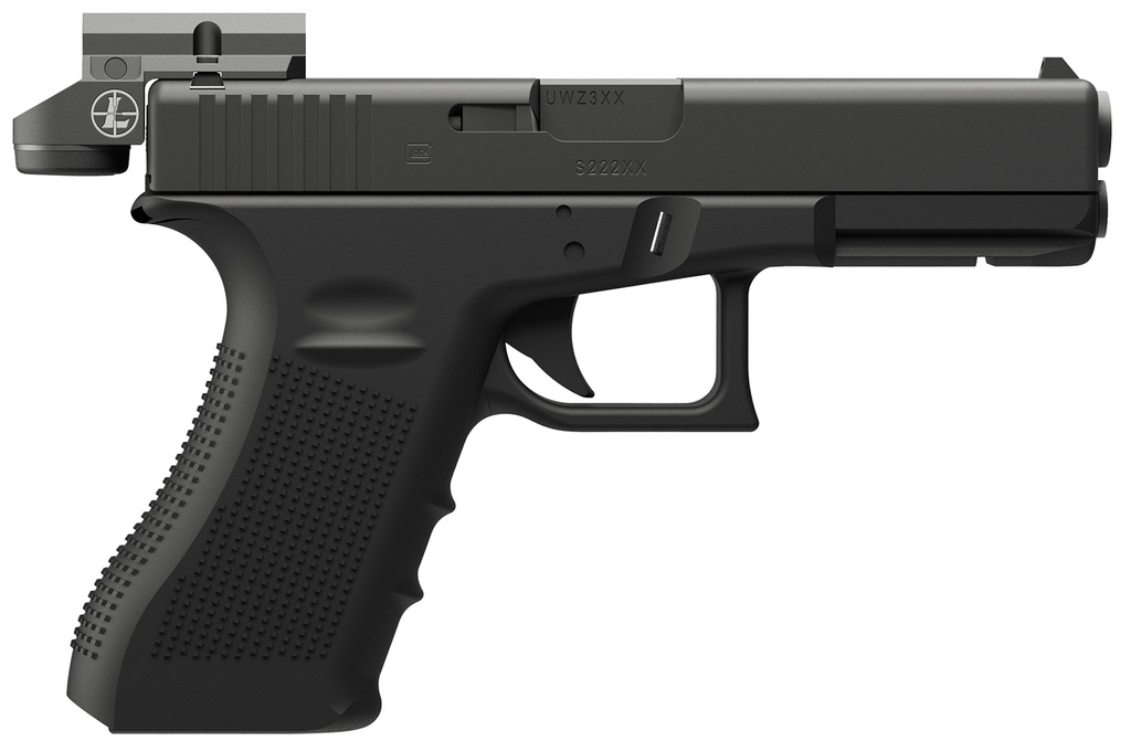Leupold 178745 DeltaPoint Micro Matte Black 1 x 0.35" 3 MOA Red Dot Compatible with Glock 3