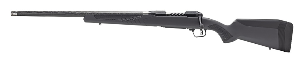 Savage Arms 57714 110 UltraLite 6.5 Creedmoor 4+1 22" Carbon Fiber Wrapped Barrel, Black Melonite Rec, Gray AccuStock with AccuFit, Left Hand 1