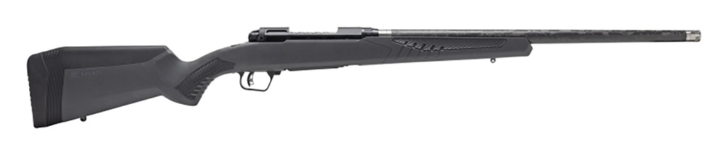 Savage Arms 57714 110 UltraLite 6.5 Creedmoor 4+1 22" Carbon Fiber Wrapped Barrel, Black Melonite Rec, Gray AccuStock with AccuFit, Left Hand 2