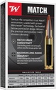 Winchester Ammo S308M2 Match Elite Marksman 308Win 169gr Sierra MatchKing BTHP 20 Per Box/10 Case 2