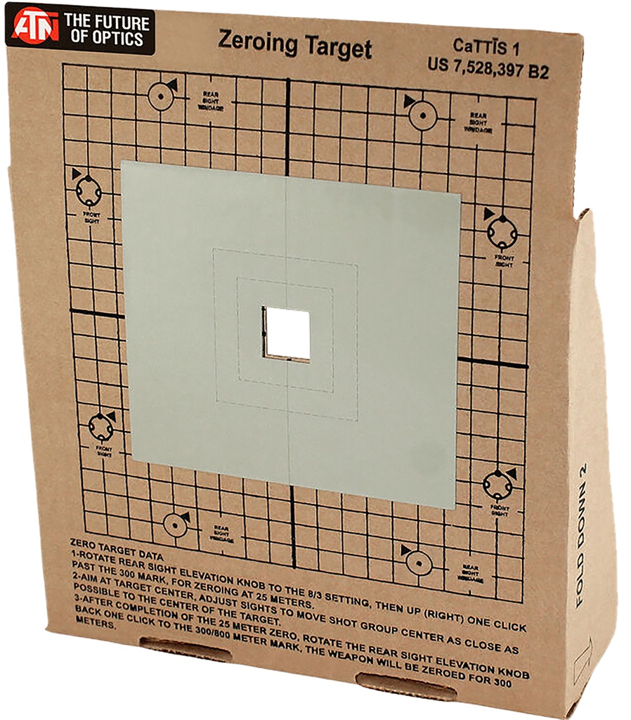 ATN ACMKIRTGPK Thermal Target  Zeroing Target/ Cardboard 3 Targets 1