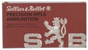 Sellier & Bellot SB76254RD Rifle  7.62x54mmR 174gr Hollow Point Boat Tail 20 Per Box/20 Case 2