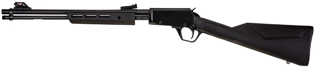 Rossi  Gallery  Pump 22 WMR 12+1 20", Black, Polished Steel Barrel/Rec, Synthetic Stock, Fiber Optic Sights 2