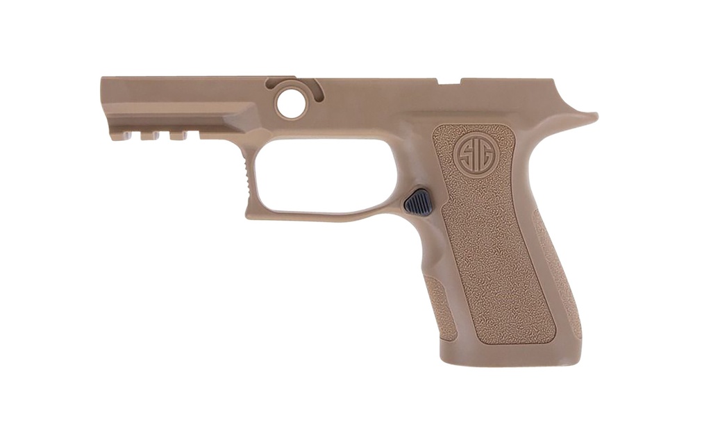 Sig Sauer GRIPMODXC943MCOY P320 Grip Module X-Series Compact (Medium Size Module), 9mm Luger/40 S&W/357 Sig, Coyote Polymer, Fits Sig P320 (3.60" & 3.90") 1
