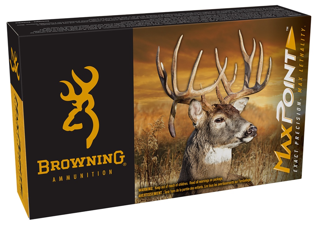 Browning Ammo B192130302 Max Point  30-30Win 150gr 20 Per Box/10 Case 1