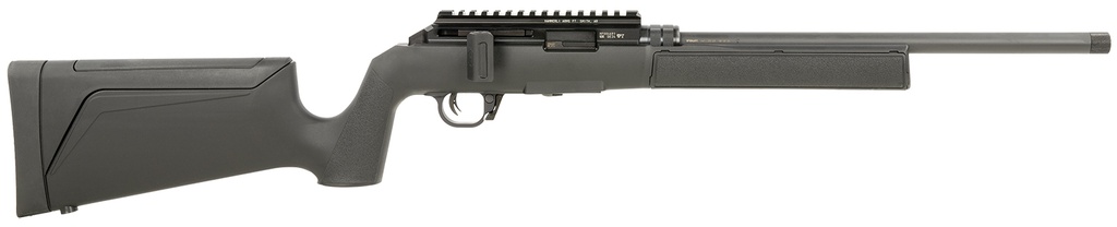 Hammerli Arms 5800000 Force B1  22 LR 10+1 16.10" Matte Black Threaded Barrel, Black Picatinny Rail Steel Receiver, Black Synthetic Adj All Weather Stock 1