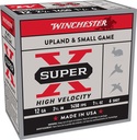 Winchester Ammo X12HV6 Super X High Velocity 12Gauge 2.75" 1 1/4oz 6Shot 25 Per Box/10 Case 1