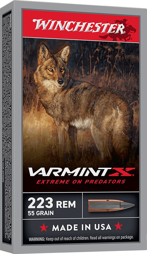 Winchester Ammo X22250PXP Varmint X  22-250Rem 55gr Extreme Point 20 Per Box/10 Case 1