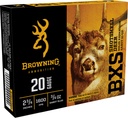 Browning Ammo B193112021 BXS  20Gauge 2.75" 3/4oz Sabot Slug Shot 5 Per Box/20 Case 1