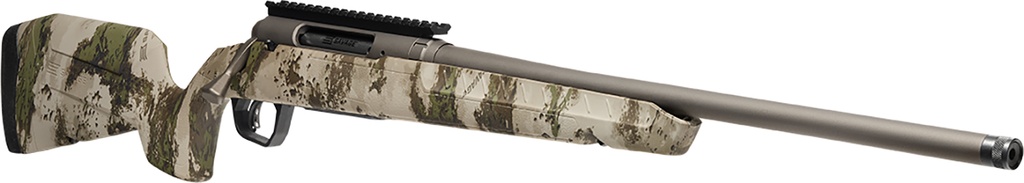 Savage Arms 32305 Axis 2 Pro Compact 308 Win 4+1 20" Gun Metal Bronze Cerakote Heavy Threaded Barrel & Picatinny Rail Carbon Steel Receiver, Fixed Woodland Camo Synthetic Stock, Right Hand 3
