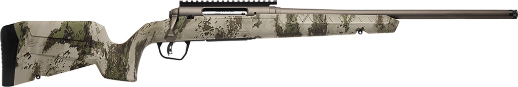 Savage Arms 32307 Axis 2 Pro Compact 400 Legend 4+1 20" Gun Metal Bronze Cerakote Heavy Threaded Barrel & Picatinny Rail Carbon Steel Receiver, Fixed Woodland Camo Synthetic Stock, Right Hand 1