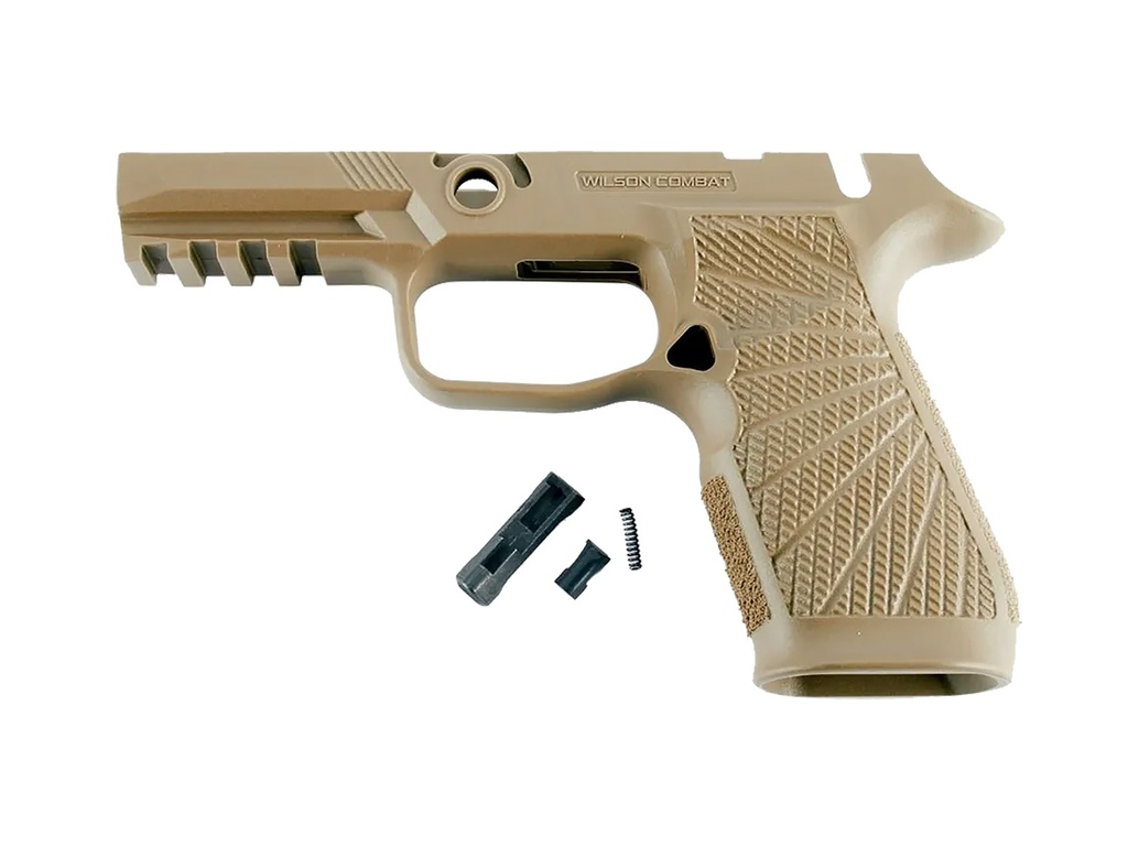 Wilson Combat 320CMT Grip Module Carry Compatible w/ Sig P320 Tan Polymer Frame 2