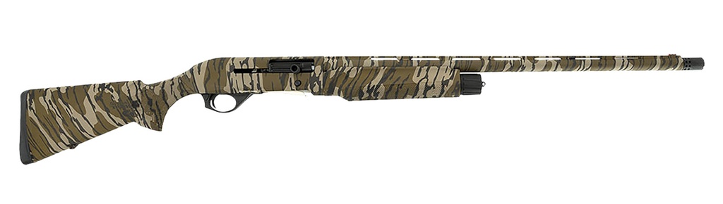 Spandau Arms 21000191 S2  12 Gauge Semi-Auto 3" 3- 2.75" Shells 24" Overall Mossy Oak Bottomland Vent Rib Barrel, Drilled & Tapped Receiver, Fixed Synthetic Stock, Benelli Choke Tube System 1