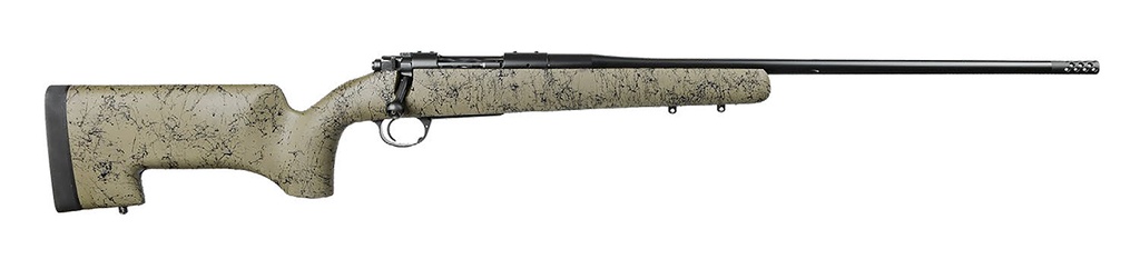 Kimber Mfg, Inc 3700862 Mountain Acsent Peak 243 Win 4+1 22" Match Grade Threaded Barrel, Aluminum Receiver, Fixed Aluminum/Carbon Fiber Stock 1