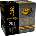 Browning Ammo BGC207 Golden Clays  20Gauge 2.75" 7/8oz 7.5Shot 25 Per Box/10 Case 1