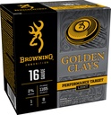 Browning Ammo BGC168 Golden Clays  16Gauge 2.75" 1oz 8Shot 25 Per Box/10 Case 1