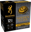 Browning Ammo BGC12HA7 Golden Clays  12Gauge 2.75" 1 1/8oz 7.5Shot 25 Per Box/10 Case 1