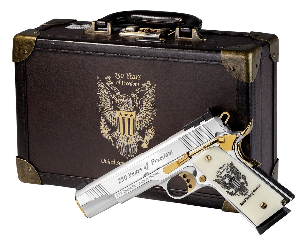 EAA Girsan 391094 MC1911 250th Anniversary 45 ACP 8+1 3