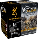 Browning Ammo B193431230 Wicked Blend  12Gauge 3" 1 1/4oz BB/1BI Shot 25 Per Box/10 Case 1