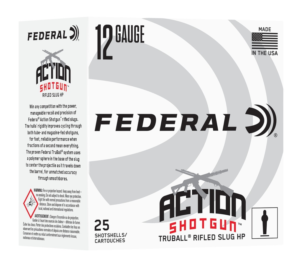 Federal AS12HLRS   12Gauge 2.75" 25 Per Box/10 Case 1