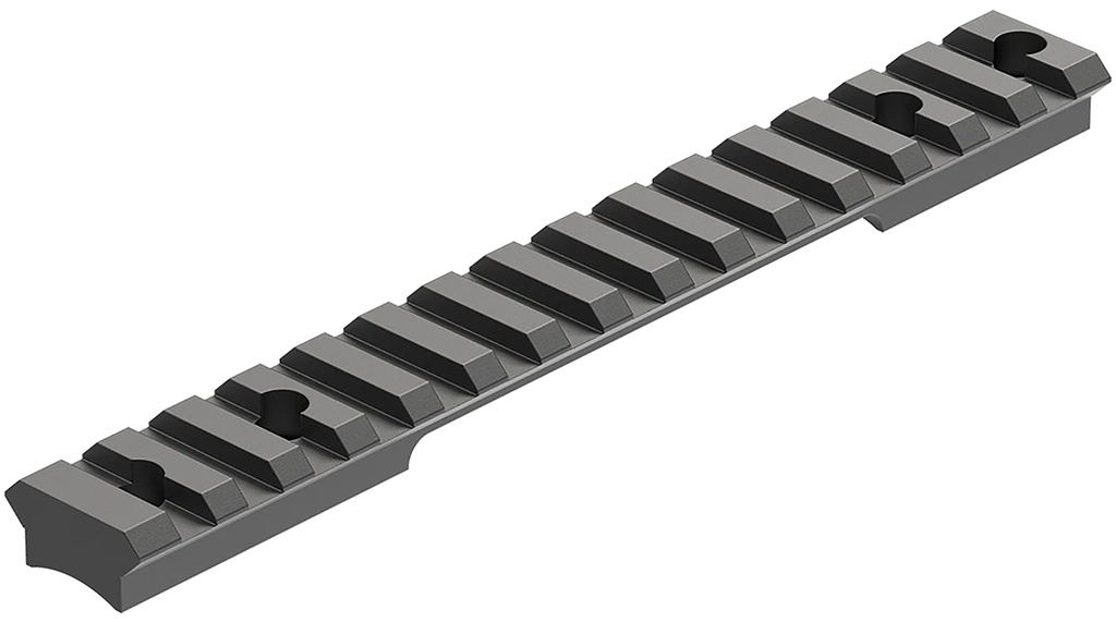 Leupold 187344 BackCountry Cross-Slot Base Black Aluminum Fits Savage 110 Short Action 1